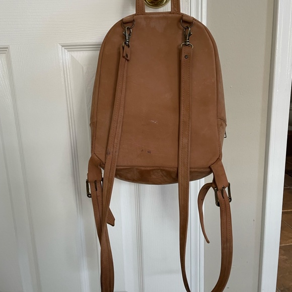 MZ Fair Trade Suede Mini Backpack - Picture 2 of 7